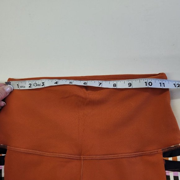 Prana Leggings Womens XS Laye Gingerbread Tivoli Striped Sides‎ Pockets New - Picture 14 of 16